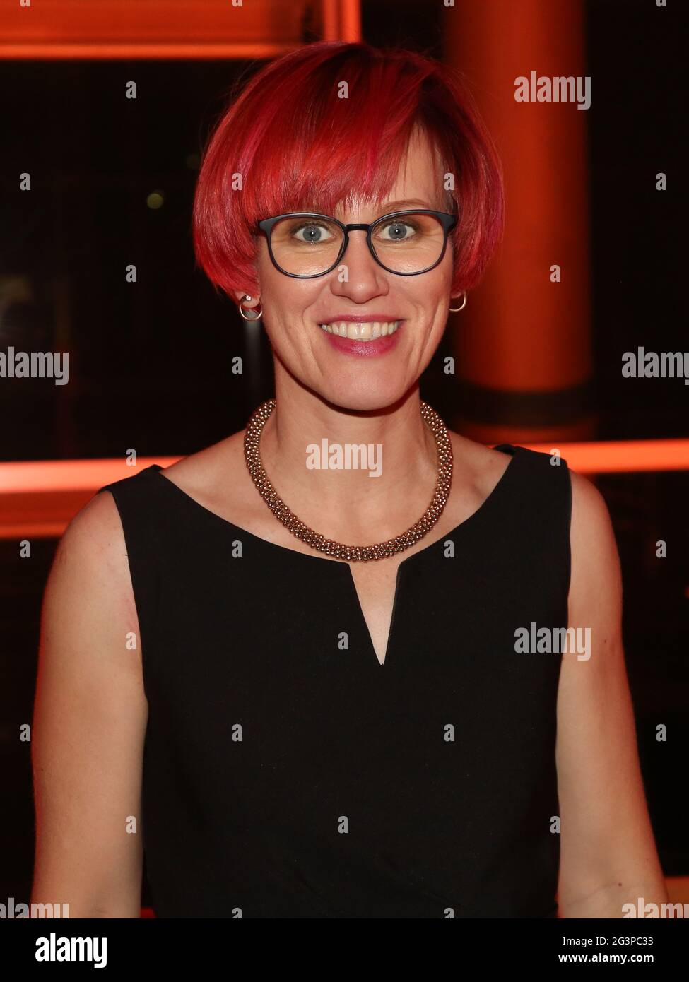 Der ehemalige deutsche Biathlet Kati Wilhelm bei der 25. Jose Carreras Gala am 12. Dezember 2019 in Leipzig Stockfoto