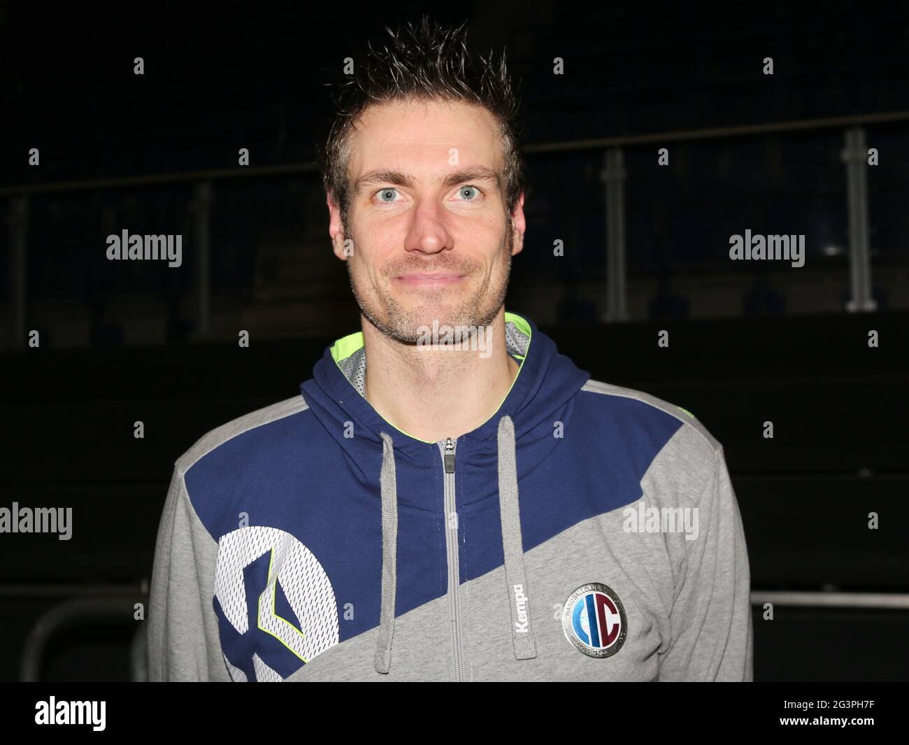 Handballtorwart Carsten Lichtlein HC Erlangen Liqui Moly HBL Handball Bundesliga Saison 2019-20 Stockfoto