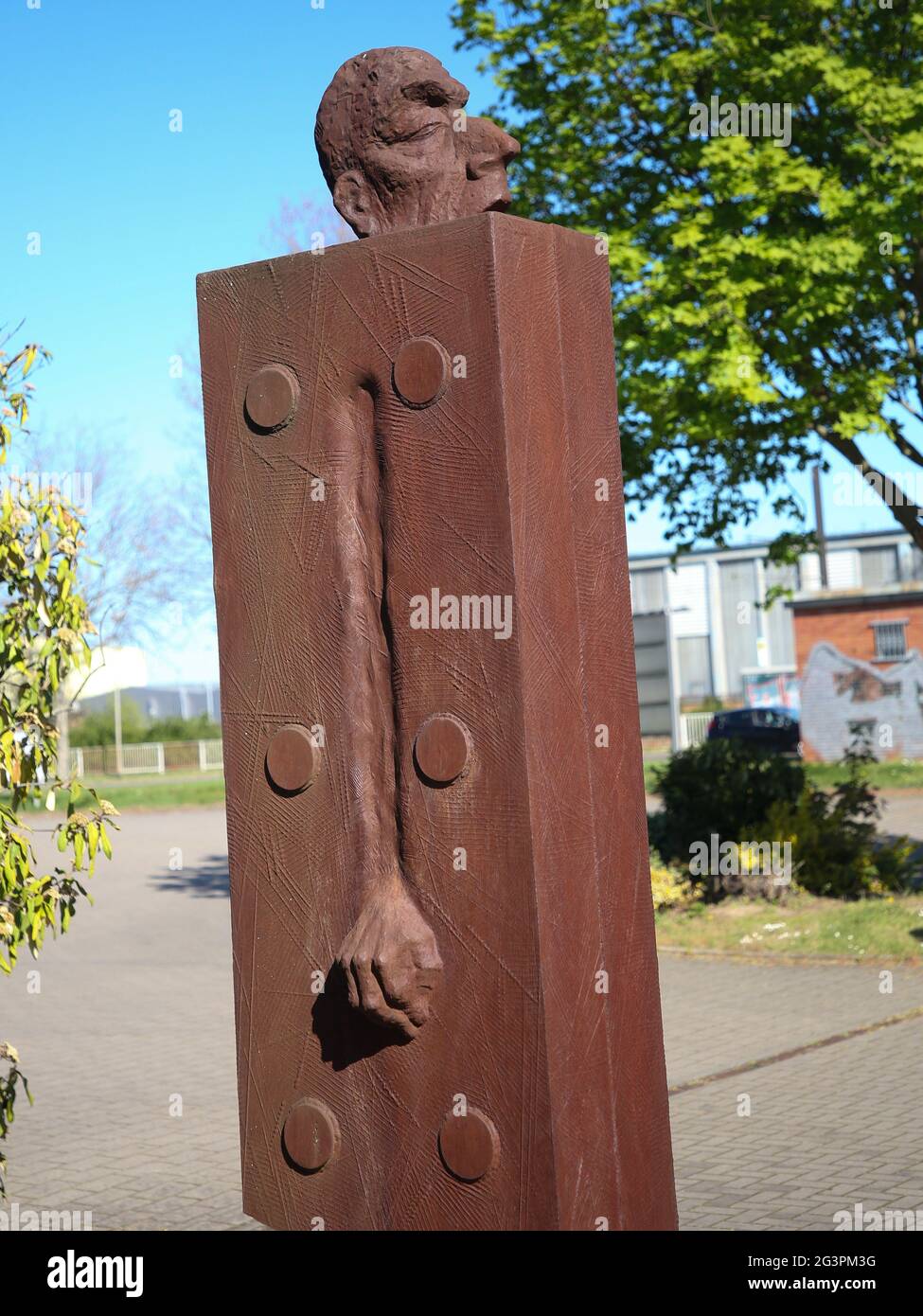 KZ-Gedenkstätte Magda in Magdeburg Sachsen-Anhalt Stockfoto