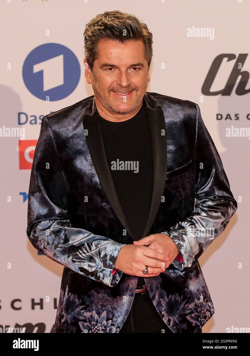 Der Deutsche Popsnger Thomas Anders Bei Der ARD-Fernsehsendung