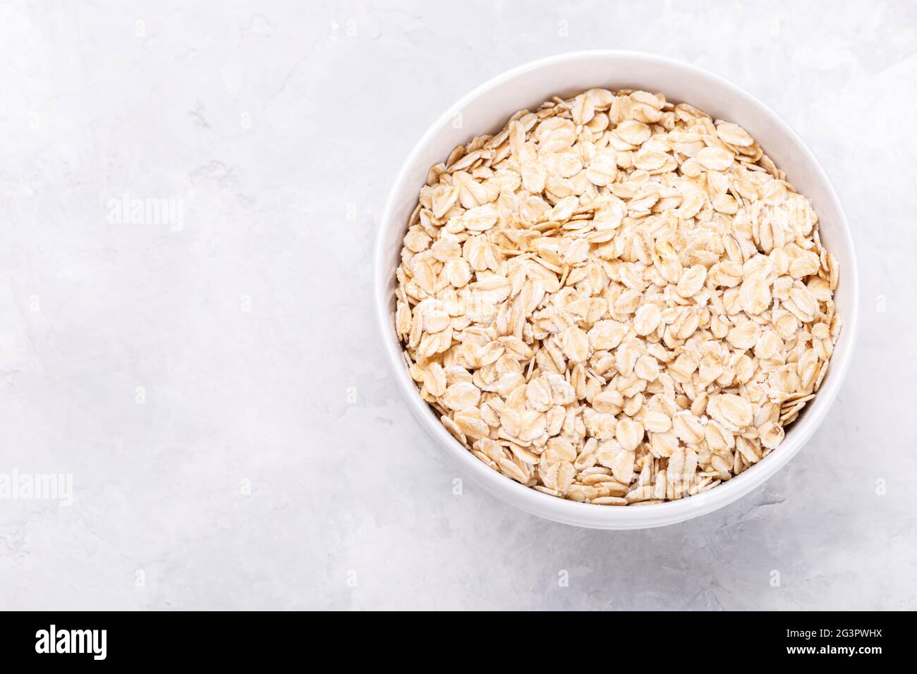 Altmodische Haferflocken Stockfoto