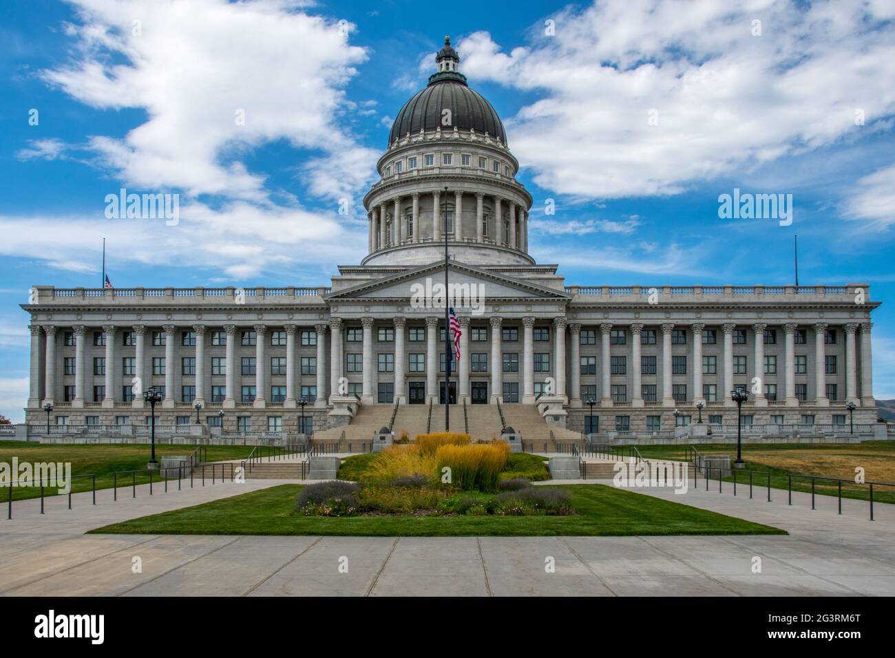 Das Verwaltungszentrum in Salt Lake City, Utah Stockfoto