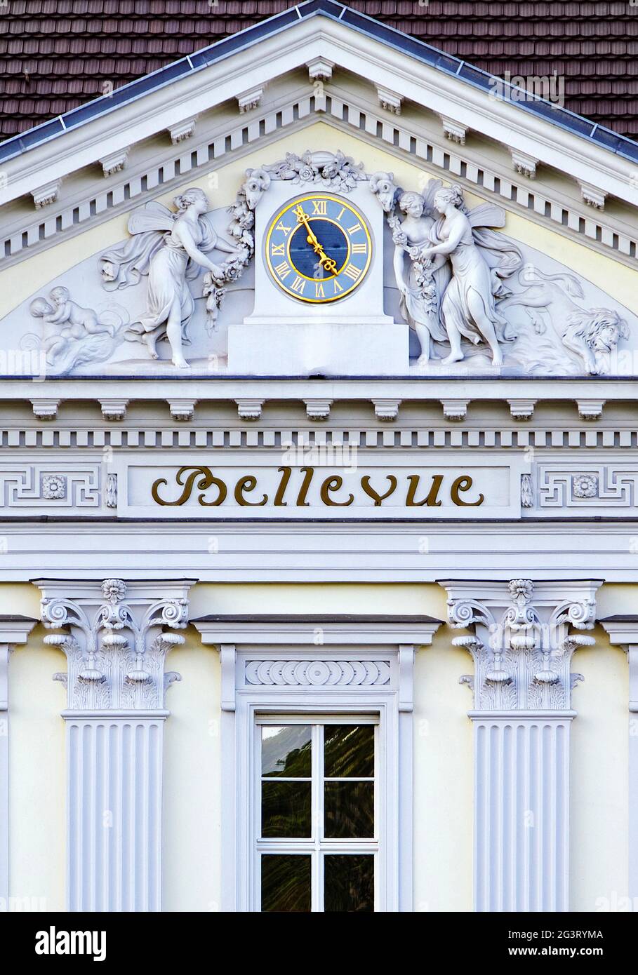 Schloss Bellevue, Regierungssitz des Bundespräsidenten, Deutschland, Berlin Stockfoto