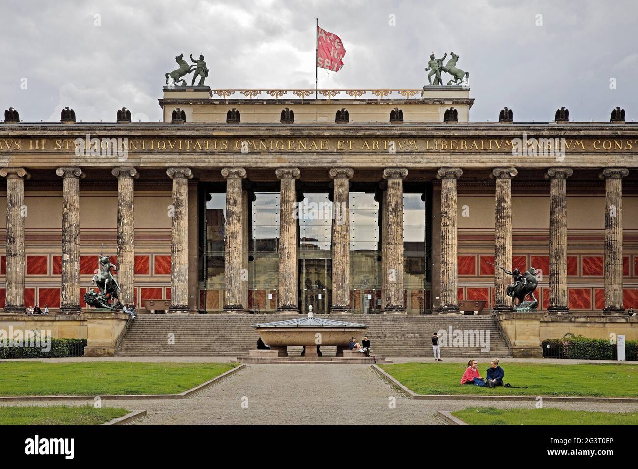 Altes Museum, Antikensammlung der Staatlichen Museen Berlin, Lustgarten, Museumsinsel, Deutschland, Berlin Stockfoto