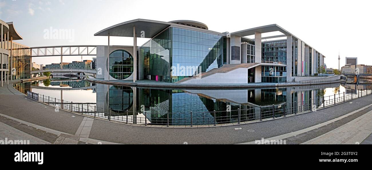 Marie-Elisabeth-Lueders-Haus im Spree-Bend, Deutschland, Berlin Stockfoto