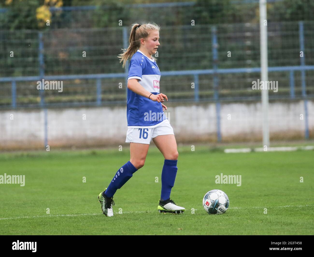 Deutsche Fußballspielerin Luca Maria Graf 1.FFC Turbine Potsdam DFB Flyeralarm Frauen Bundesliga 2020-21 Stockfoto