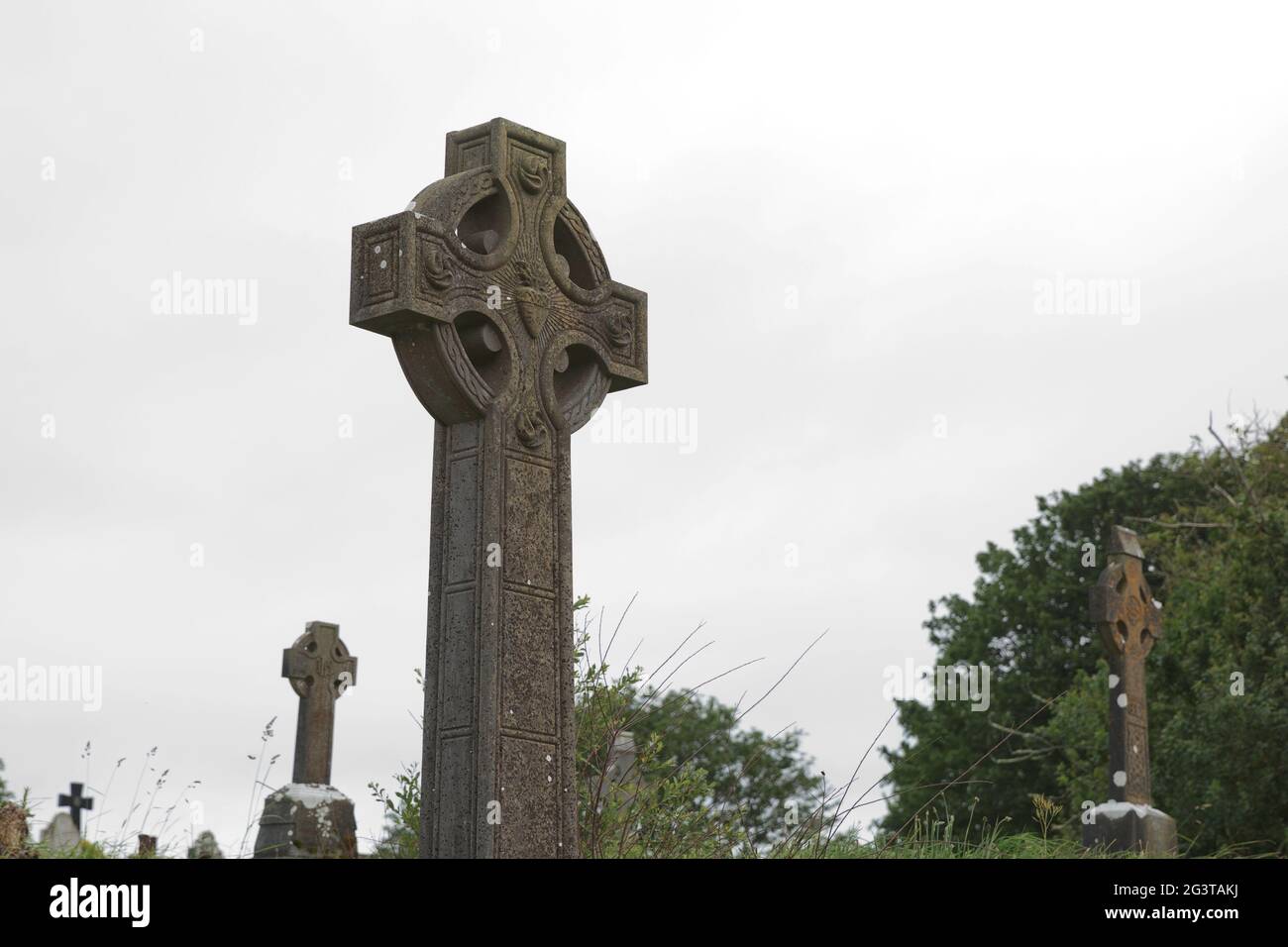 Kreuze und Zementierung in Bantry, West Cork, Irland Stockfoto