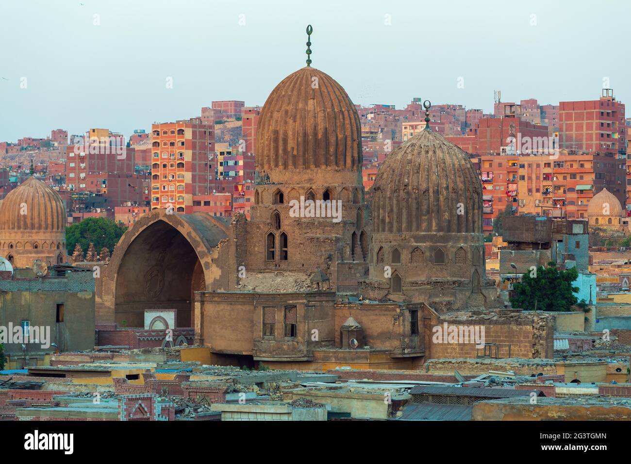 Der alte Teil von Kairo. Die Stadt der Toten, Ägypten Stockfoto