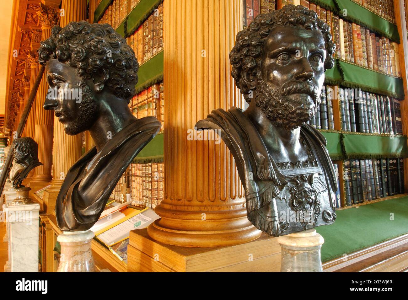 FRANKREICH. PARIS (75) 6. ARR. INSTITUT FÜR FRANKREICH. DER SITZ DER AKADEMIKER. DIE MAZARINE BIBLIOTHEK Stockfoto