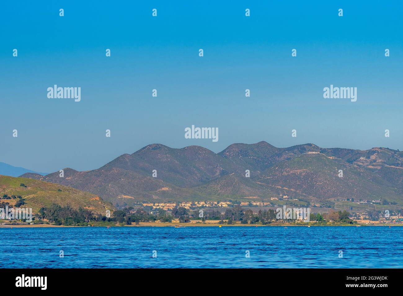 Ein Blick auf die Natur in Lake Elsinore, Kalifornien Stockfoto