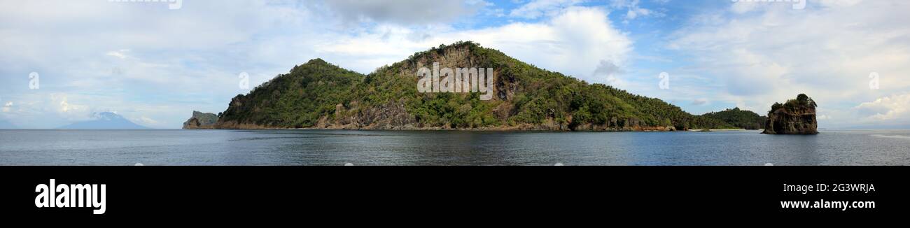 Siko Insel im Halmahera Bezirk Stockfoto