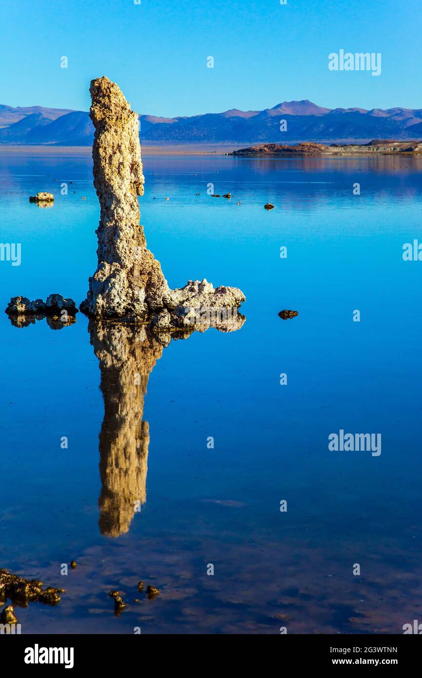 Kalifornien, USA. Mono Lake Stockfoto