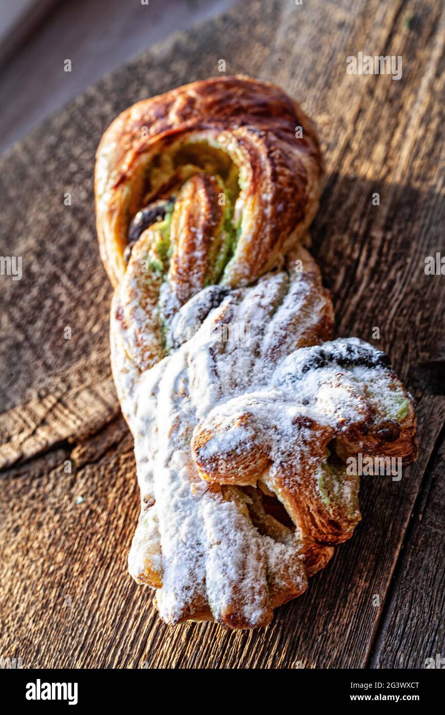 Kuchen Mit Zucker Stockfoto