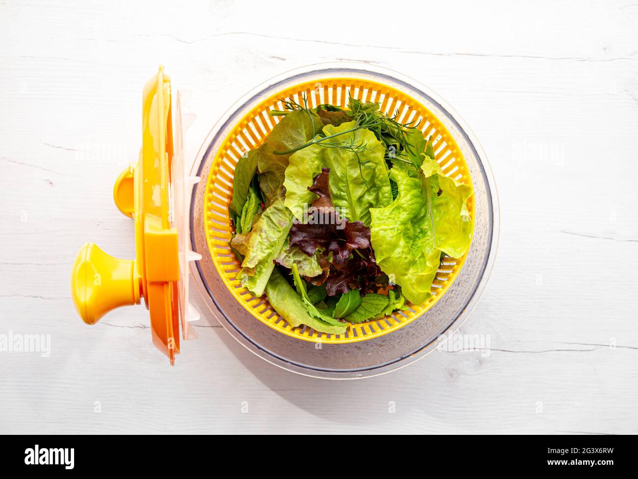 Salat Spinner Stockfotos und -bilder Kaufen - Alamy