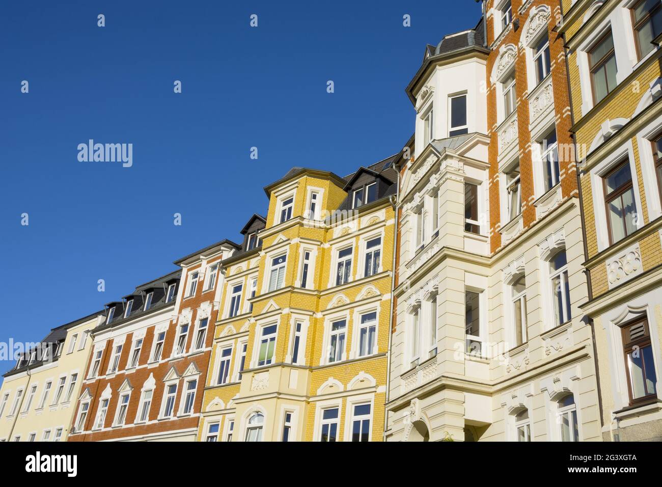 Modernisiertes altes Gebäude 2 Stockfoto