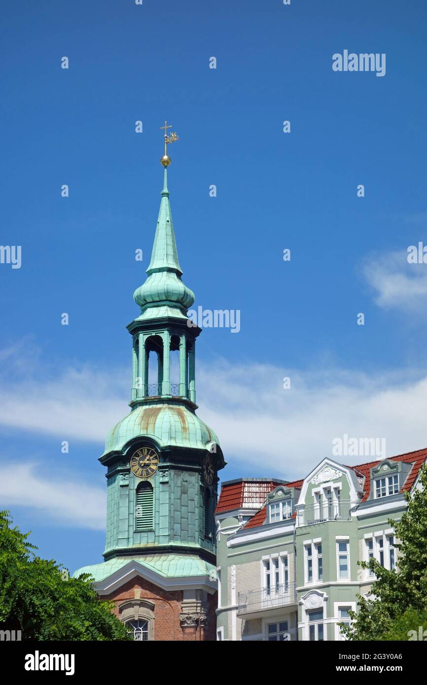 Dreifaltigkeitskirche in Hamburg Sankt Georg Stockfoto