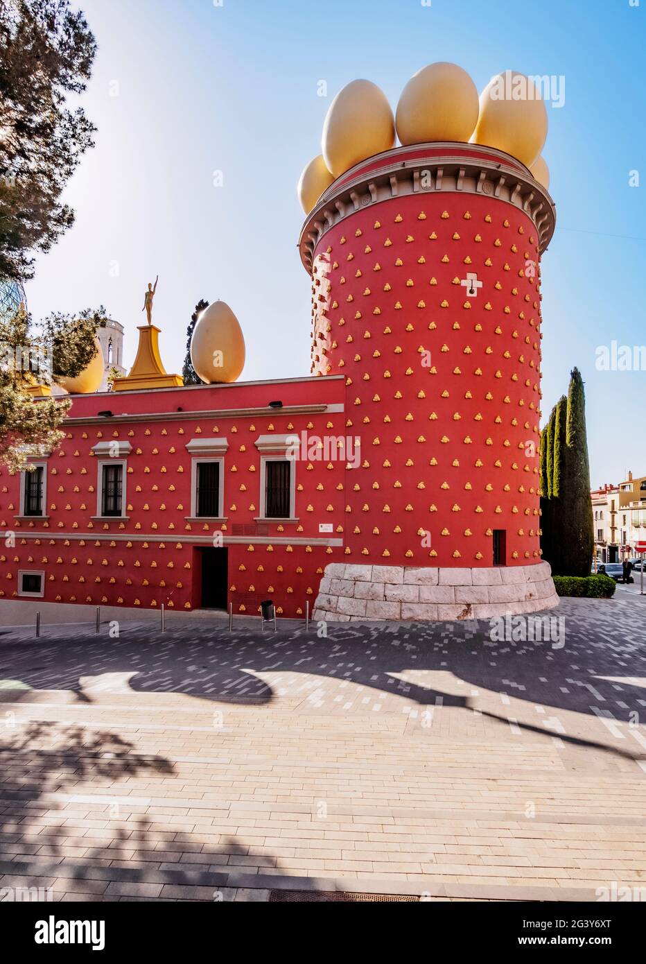 Salvador Dali Theater und Museum, Figueres oder Figueras, Katalonien, Spanien Stockfoto