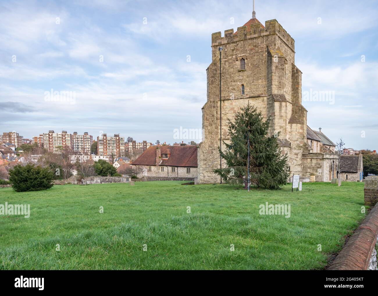 St Mary's, Altstadt, Eastbourne. Sussex, England Stockfoto