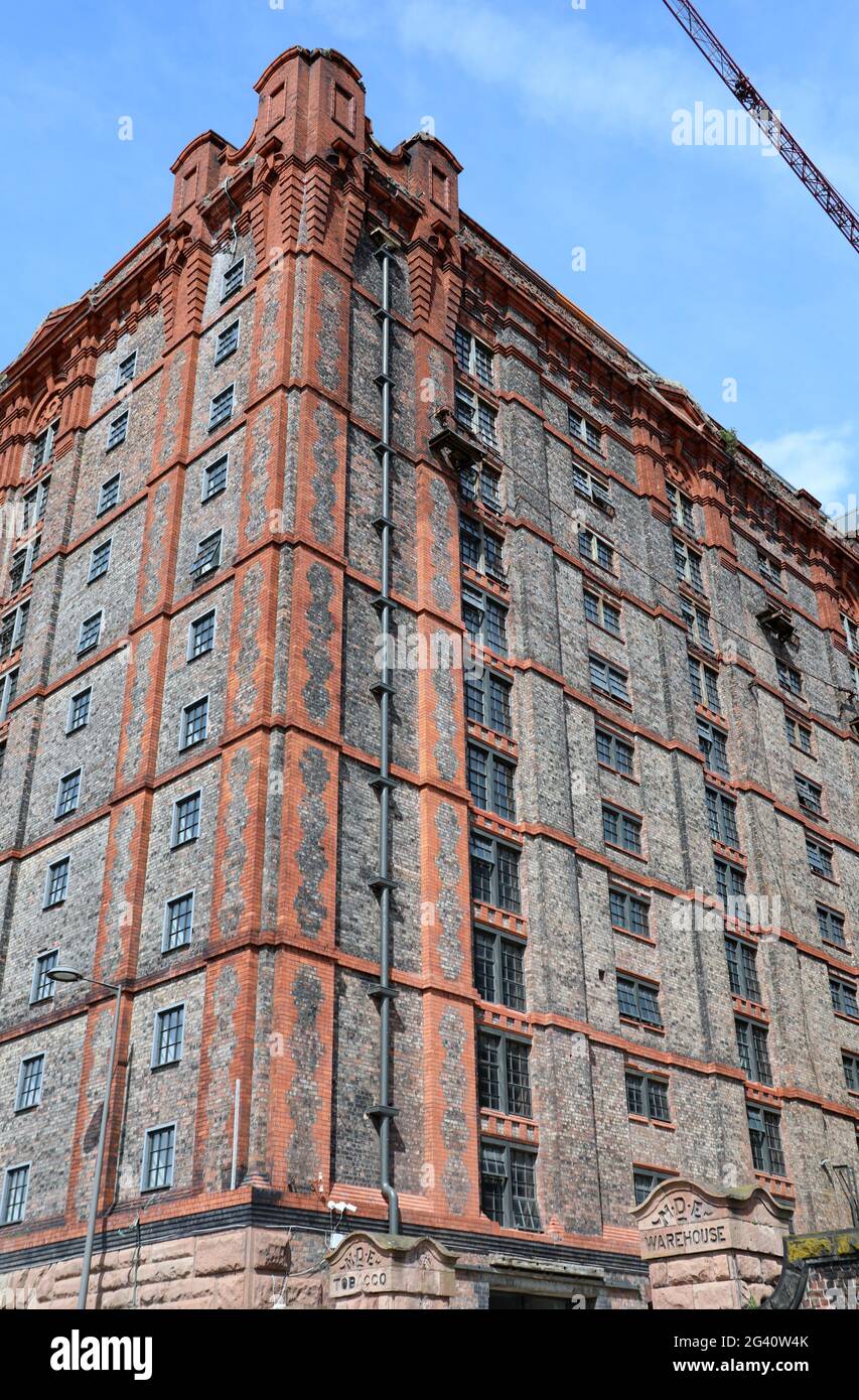 Liverpool Tobacco Warehouse am Stanley Dock Stockfoto