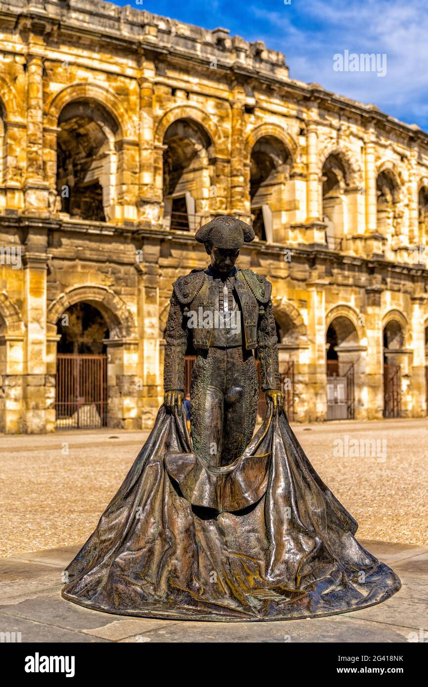 Nimes Stockfoto