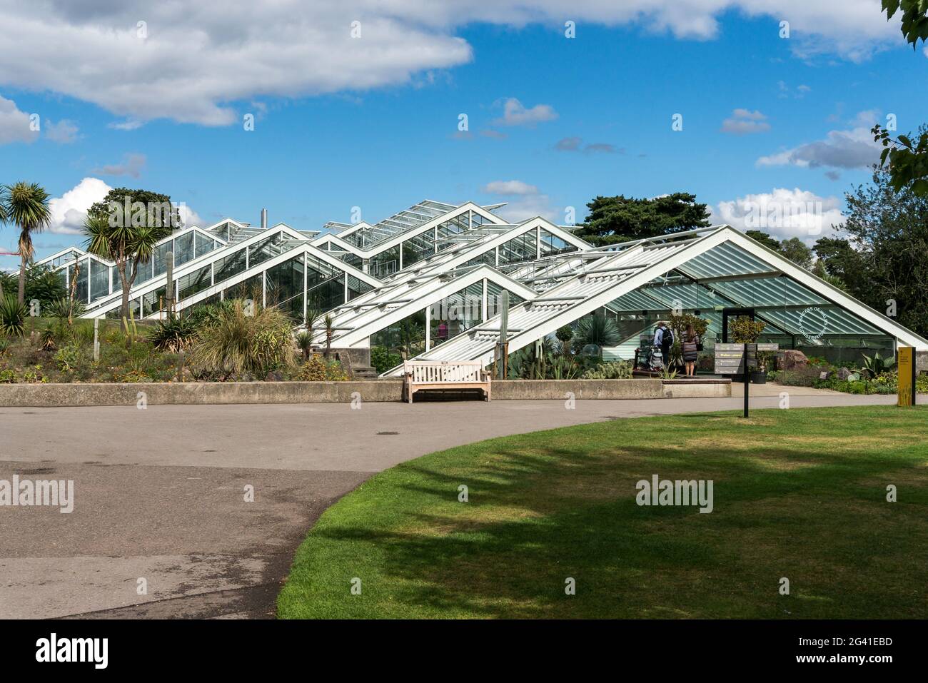 Prinzessin von Wales Conservatory in Kew Gardens Stockfoto