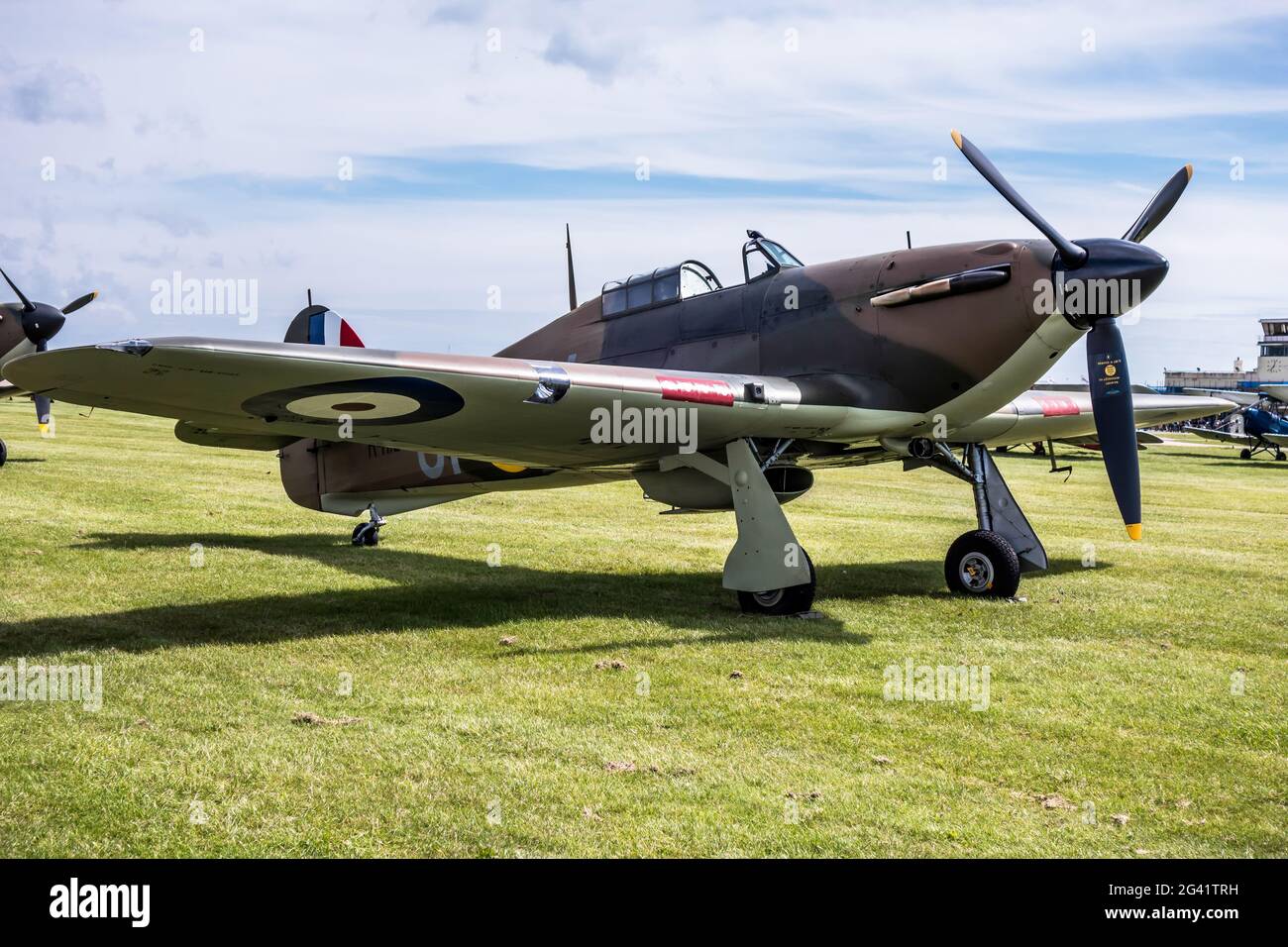 Hawker Hurricane ich R4118 Stockfoto