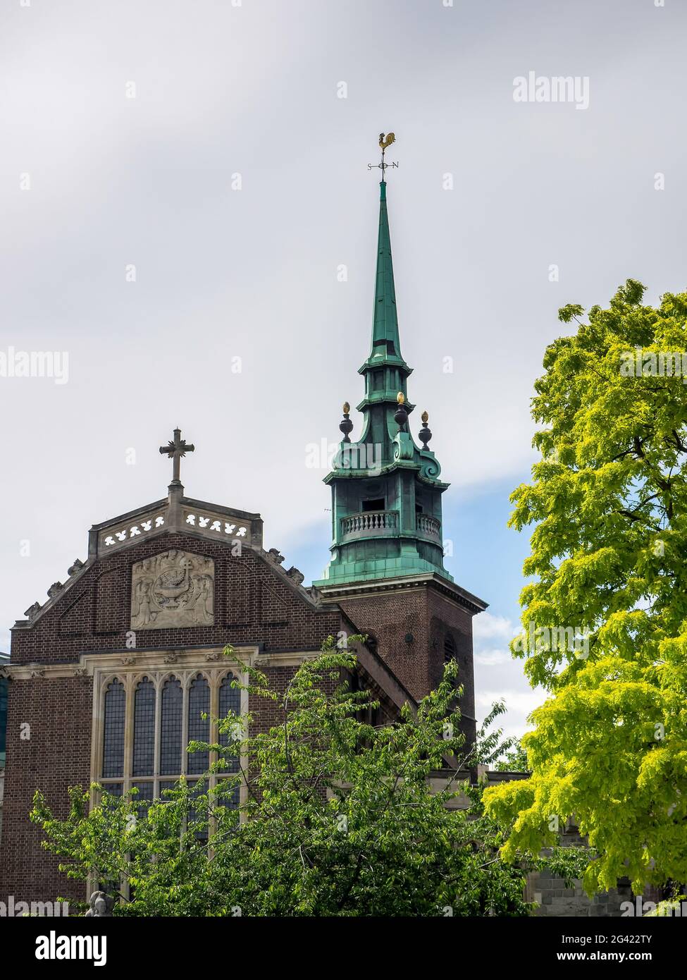 All Hallows durch die Turm-Kirche in London Stockfoto