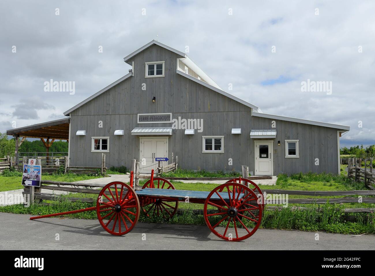 Gray Farm, Quebec, Kanada Stockfoto