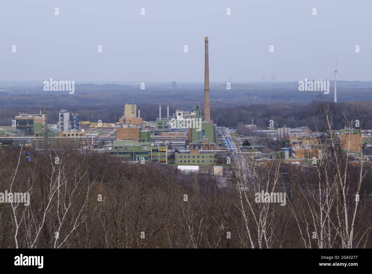 Pharmaindustrie in Bergkamen, Ruhrgebiet, Nordrhein-Westfalen, Deutschland, Europa Stockfoto