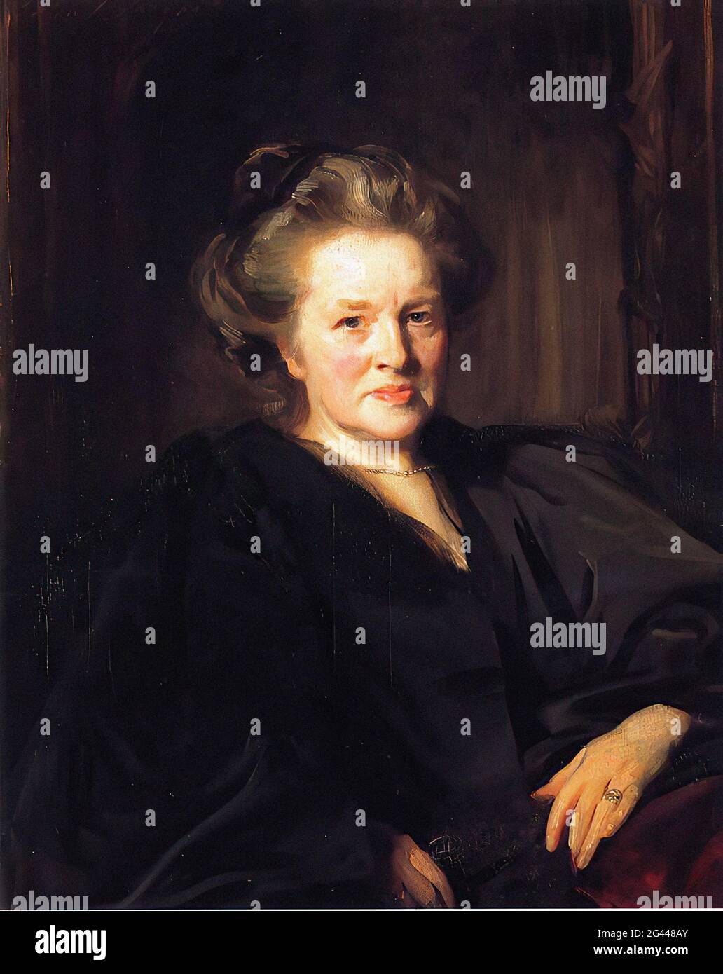 John Singer Sargent - Elizabeth Garrett Anderson 1900 Stockfoto