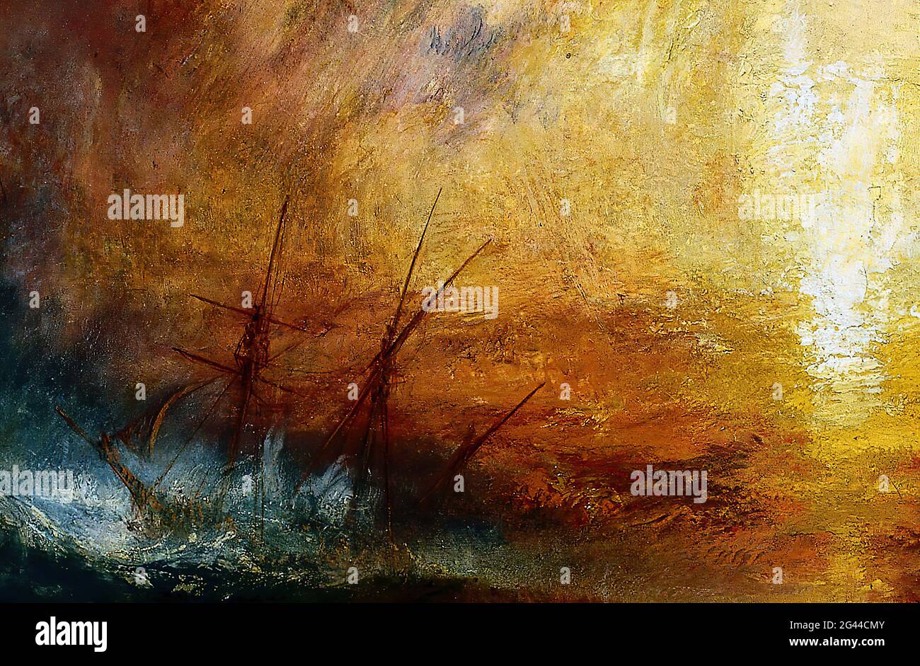 Joseph Mallord William Turner Slave Schiff 1840 Stockfotografie Alamy