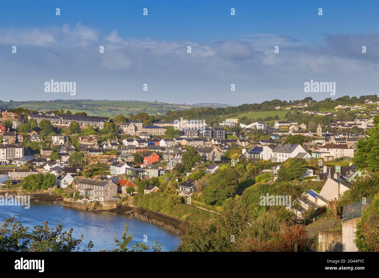 Blick auf Kinsale, Irland Stockfoto