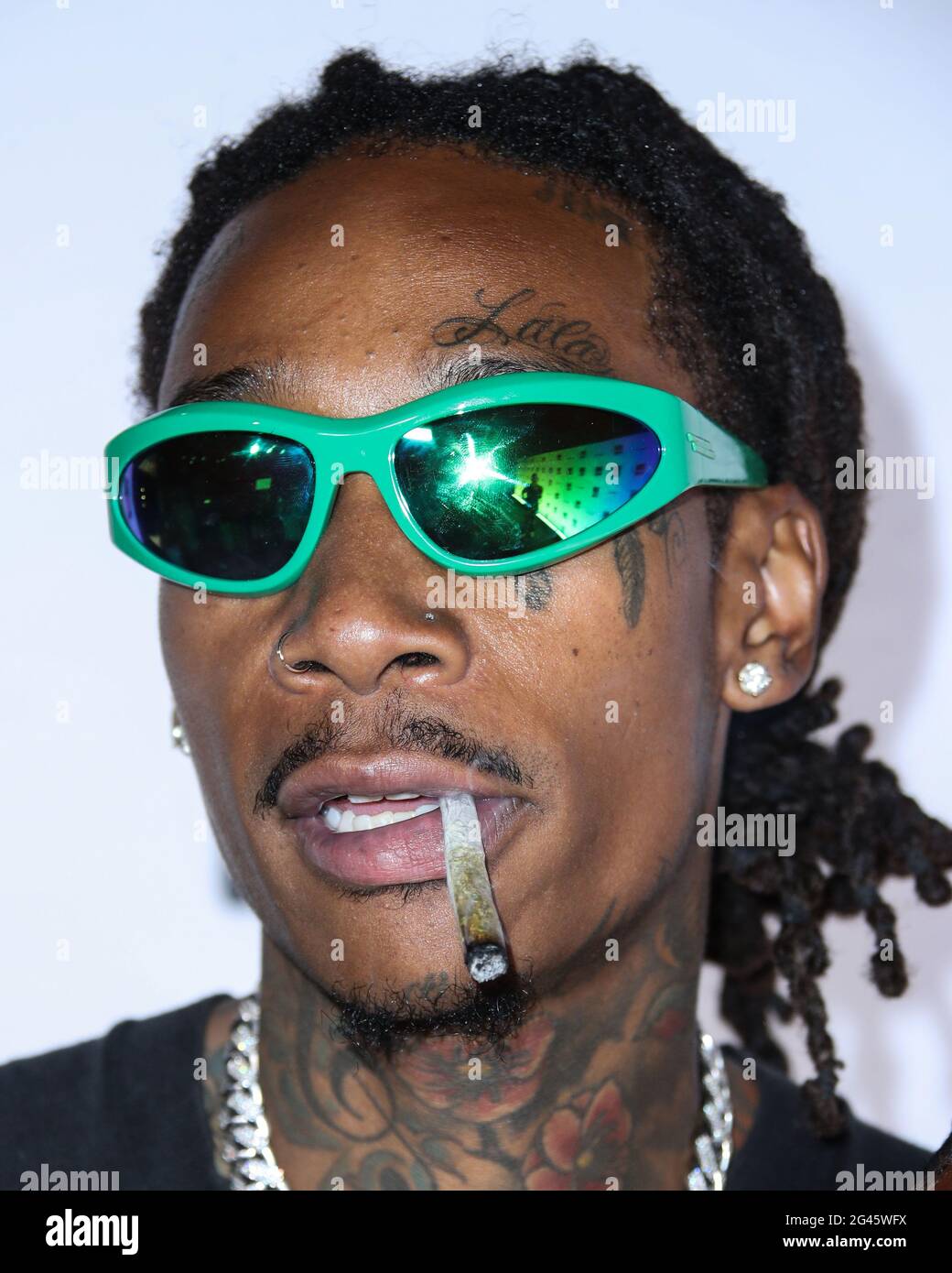 West Hollywood, USA. Juni 2021. WEST HOLLYWOOD, LOS ANGELES, KALIFORNIEN,  USA - 18. JUNI: Rapper Wiz Khalifa trifft am 18. Juni 2021 in West  Hollywood, Los Angeles, Kalifornien, USA, beim Launch Event