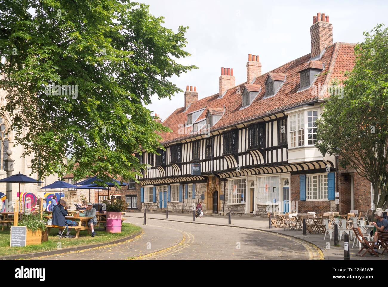 St William's College, York Minster Conference and Banqueting Center, York, Yorkshire, England, Großbritannien Stockfoto