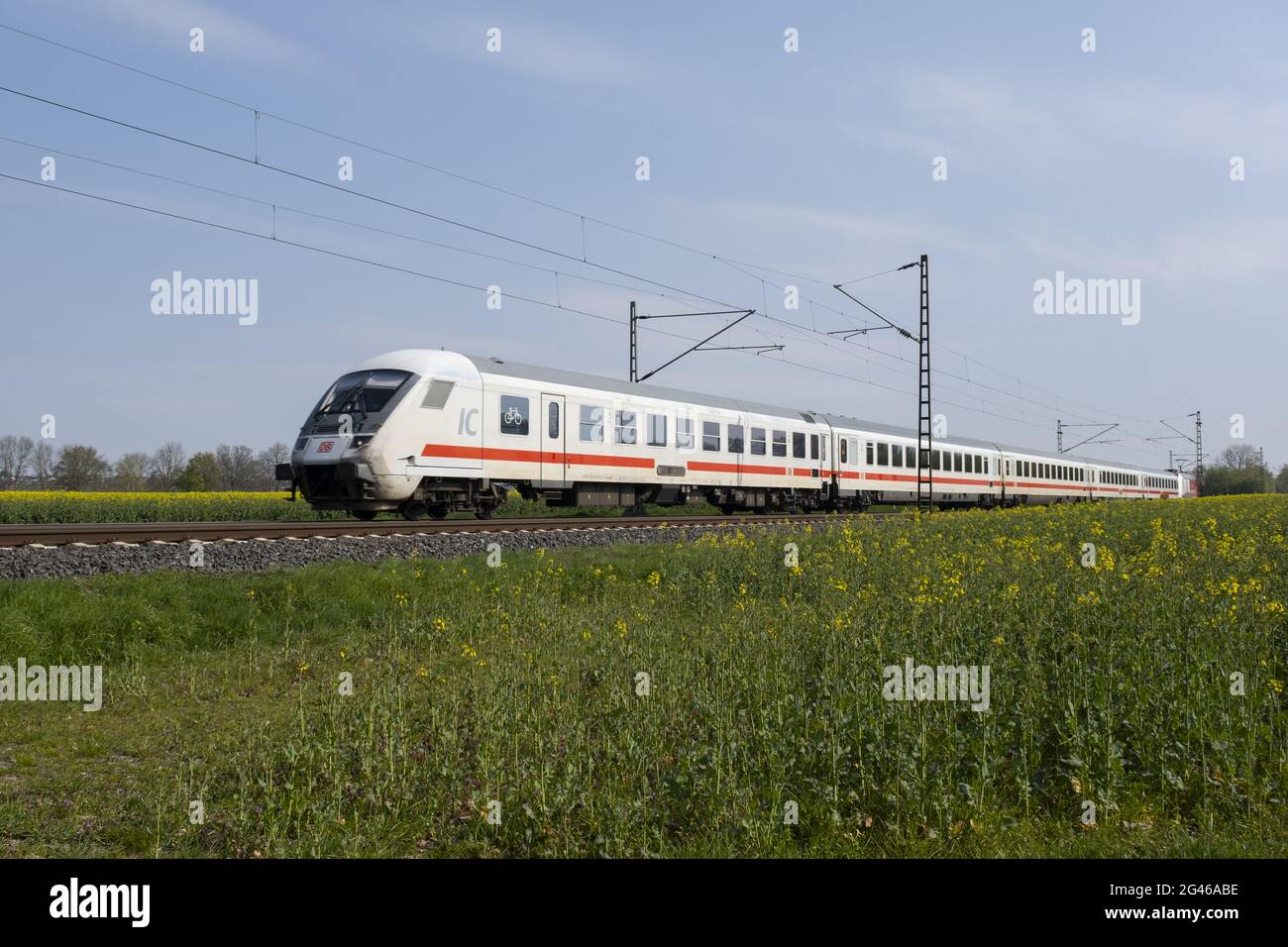 Fernverkehr Intercity, Nordrhein-Westfalen, Deutschland Stockfoto
