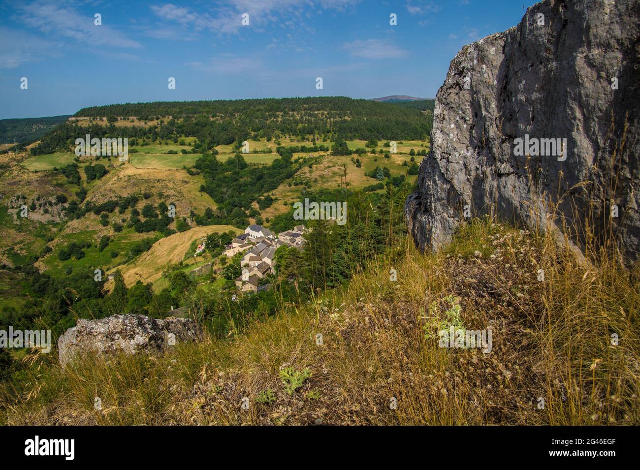 Nationalpark Cevennes Stockfoto