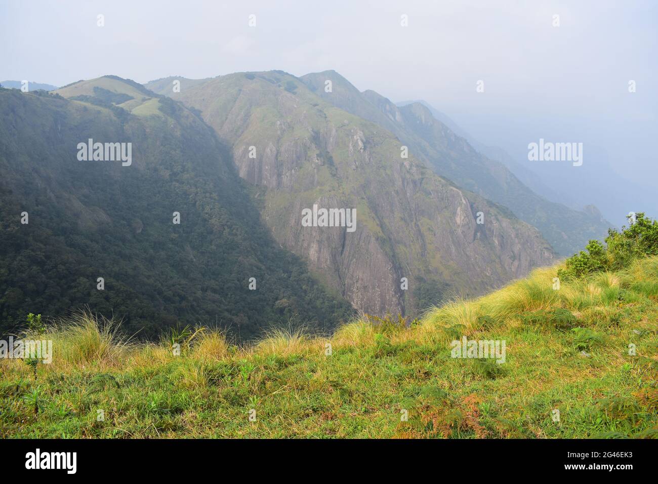 Chathurangapara Aussichtspunkt: The Hills & Mills Destination Stockfoto