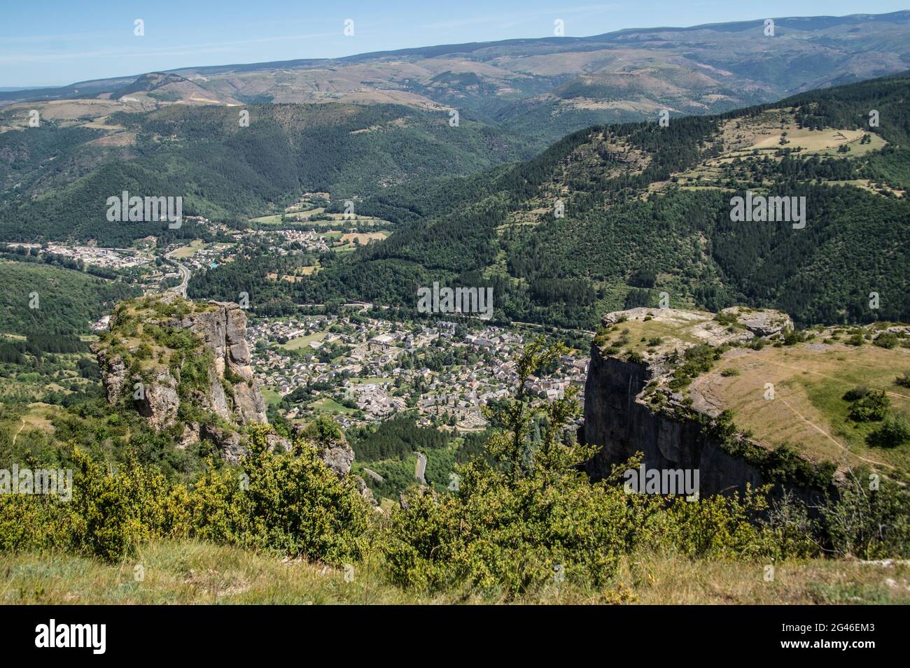 Nationalpark Cevennes Stockfoto