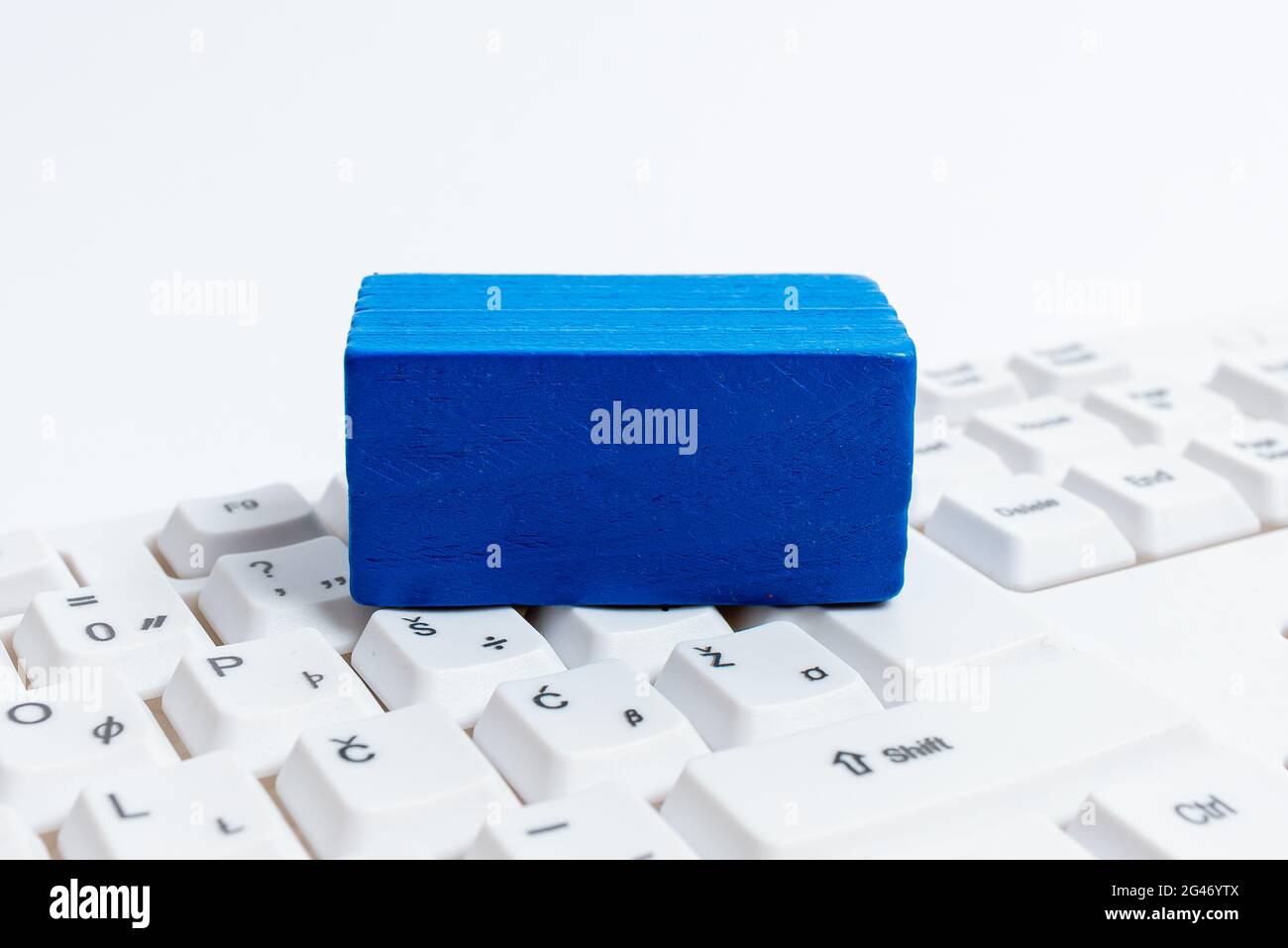 Stack On Computer Keyboard.Laptop Für Die Eingabe Neuer Ideen Und Planung Bau.Moderne Informationsmedium Für Das Lernen Freizeit Stockfoto
