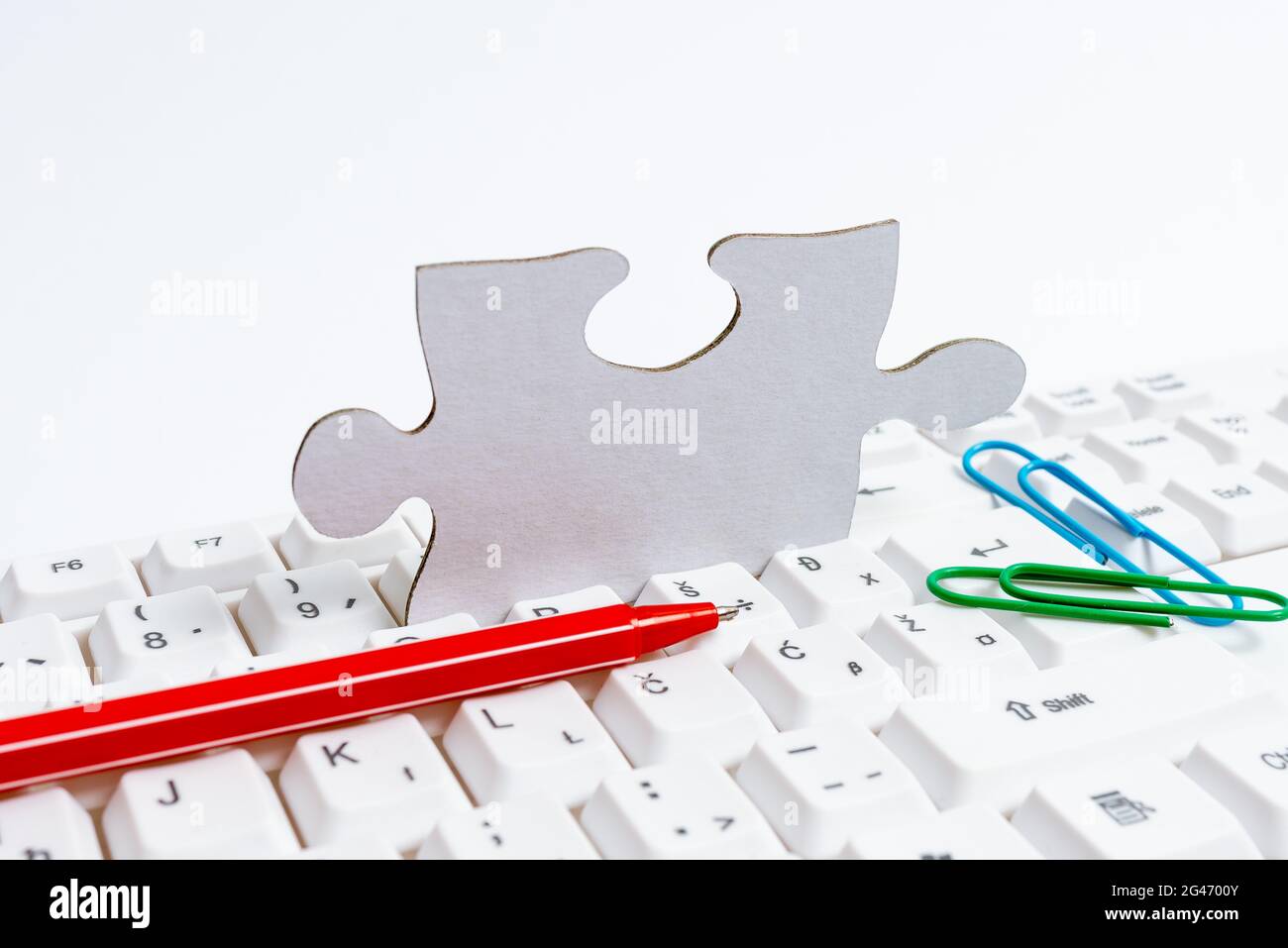 Stack On Computer Keyboard.Laptop Für Die Eingabe Neuer Ideen Und Planung Bau.Moderne Informationsmedium Für Das Lernen Freizeit Stockfoto