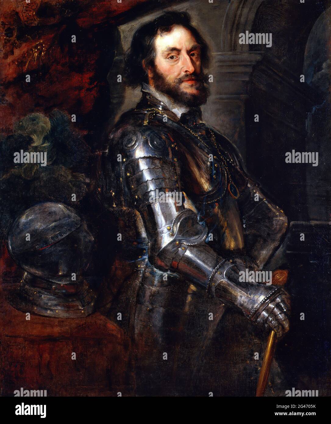 Peter Paul Rubens - Thomas Howard 2. Earl of Arundel Stockfoto