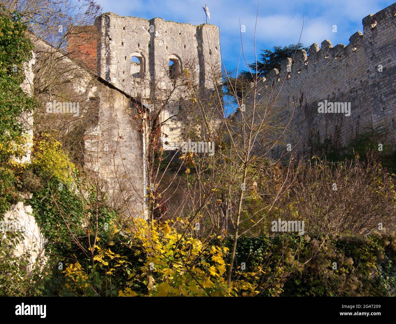 Montrichard Stockfoto