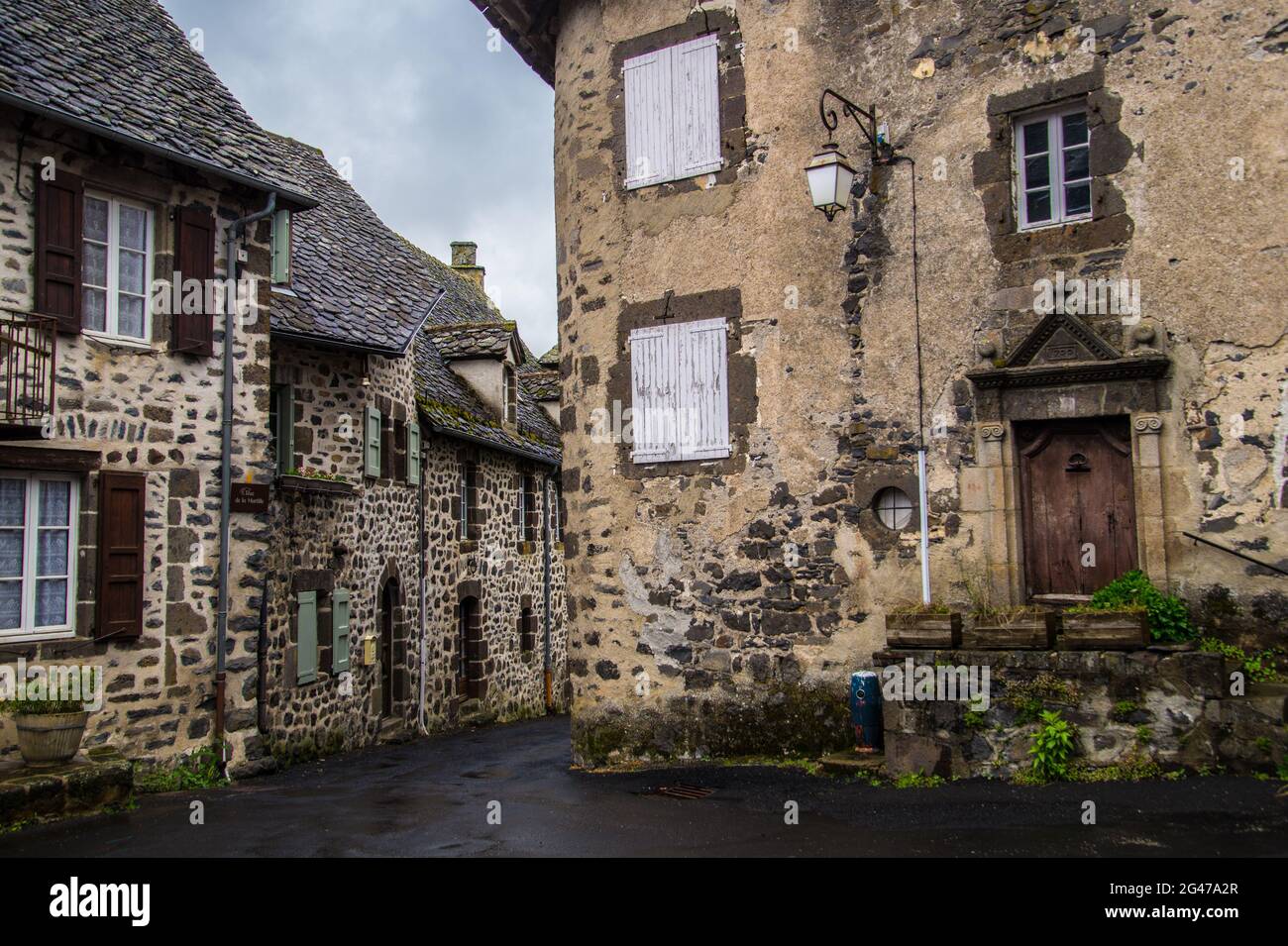 Naturpark der Vulkane der Auvergne Stockfoto