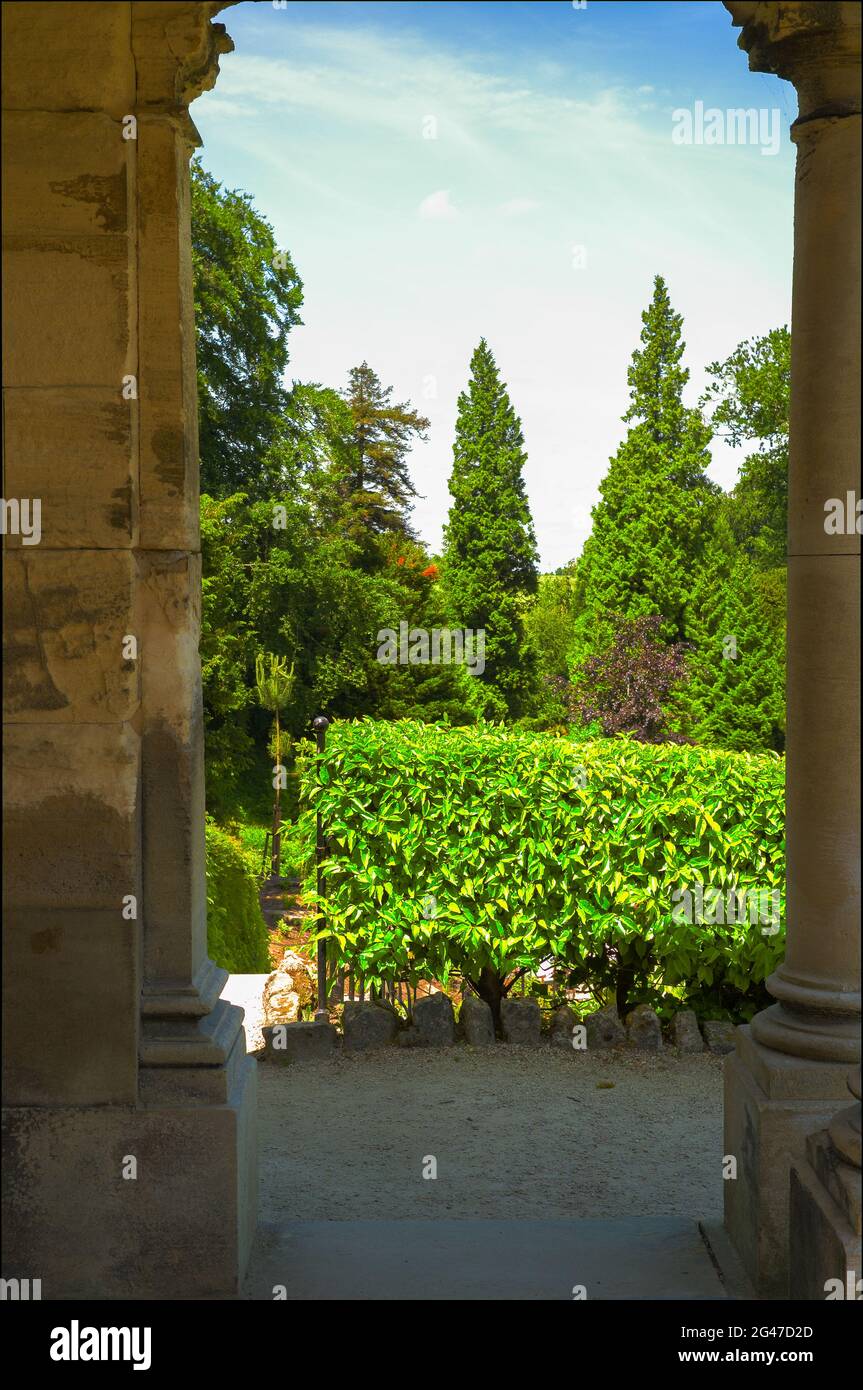 Park- und Wald- und Gartenlandschaften Stockfoto