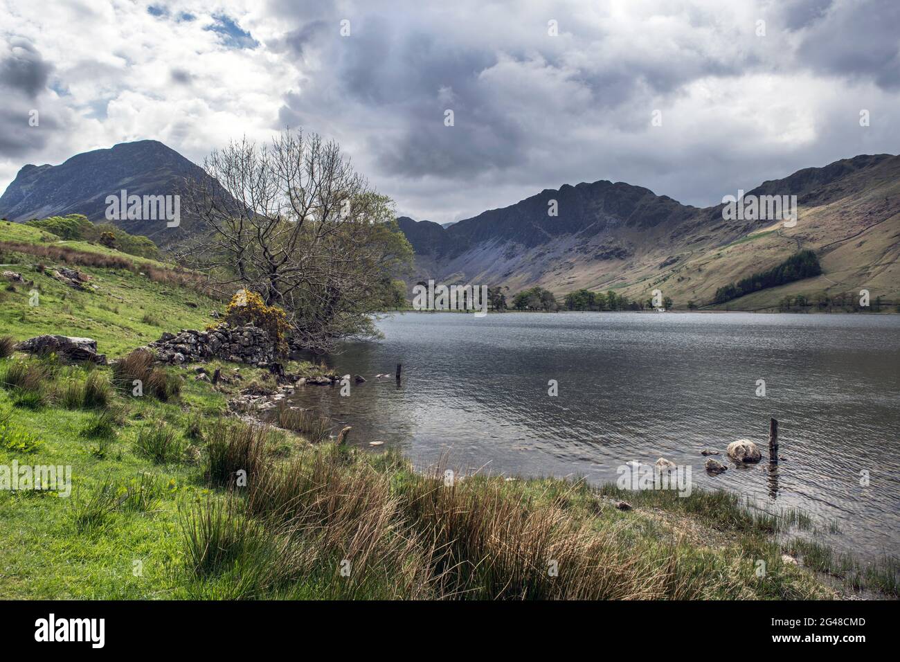 Wunderschönes Buttermere einer der besten Seen in Cumbria Stockfoto