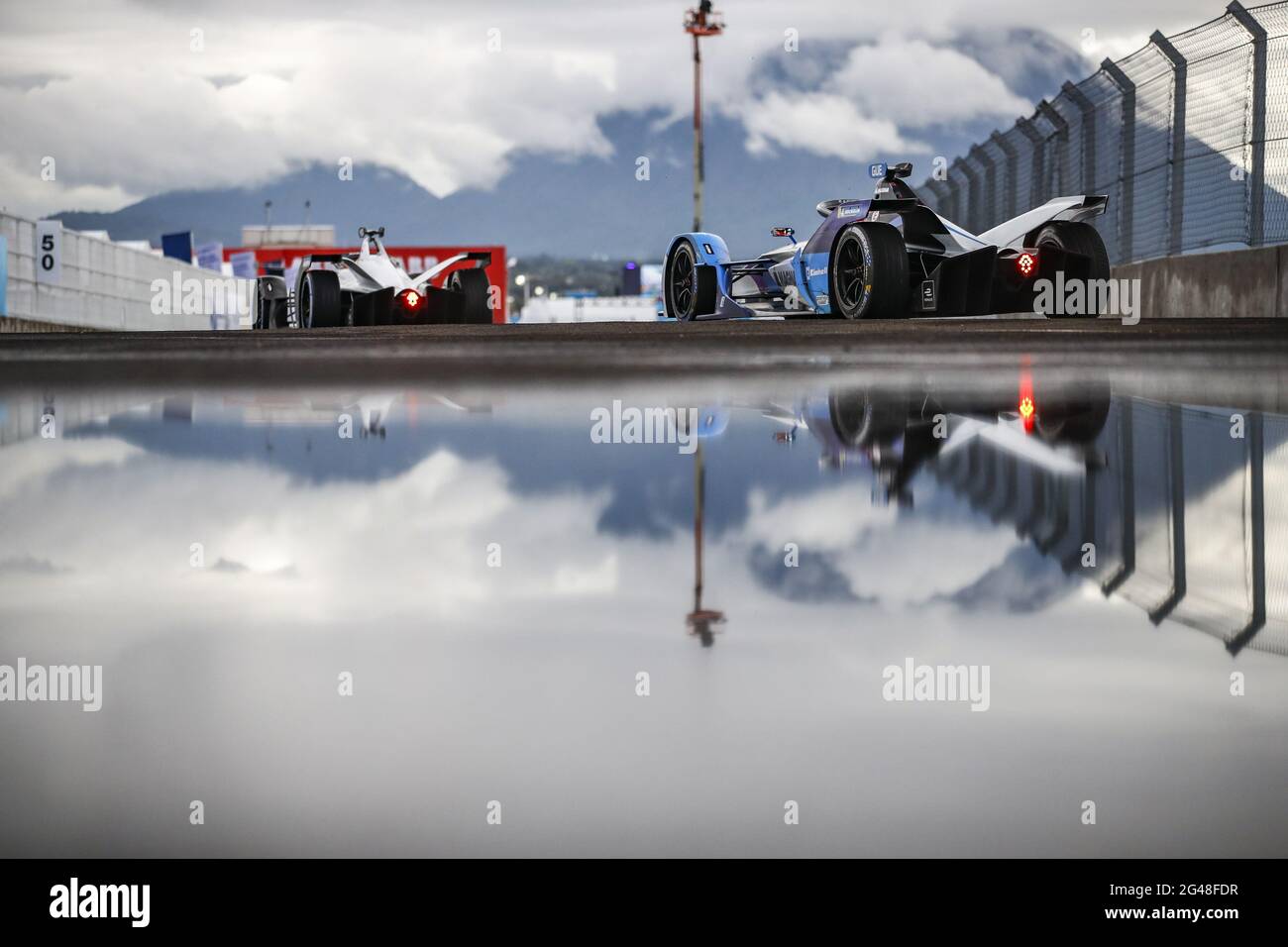 28 Gunther Maximilian (ger), BMW i Andretti Motorsport, BMW iFE.21, Aktion beim Puebla ePrix 2021, 5. Treffen der Formel-E-Weltmeisterschaft 2020-21, auf dem Autodromo Miguel E. Abed vom 18. Bis 20. Juni in Puebla, Mexiko - Foto Xavi Bonilla / DPPI / LiveMedia Stockfoto