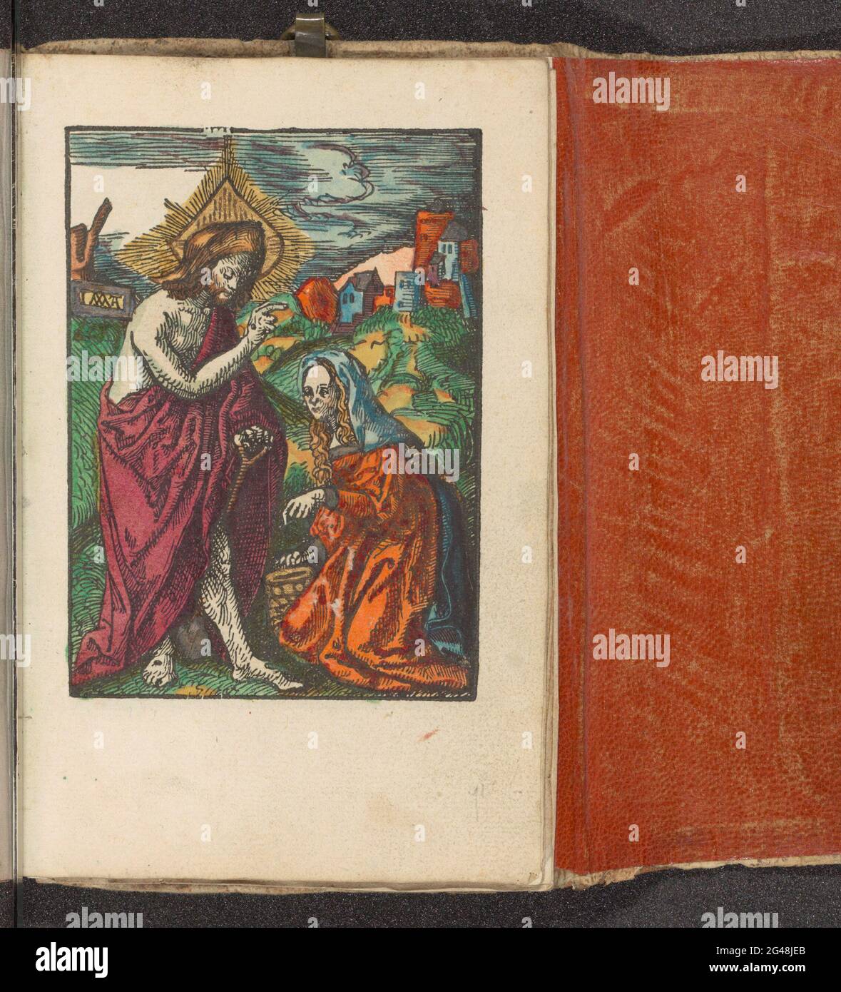 Christus erscheint als Gärtner zu Maria Magdalena (Noli me Tangere