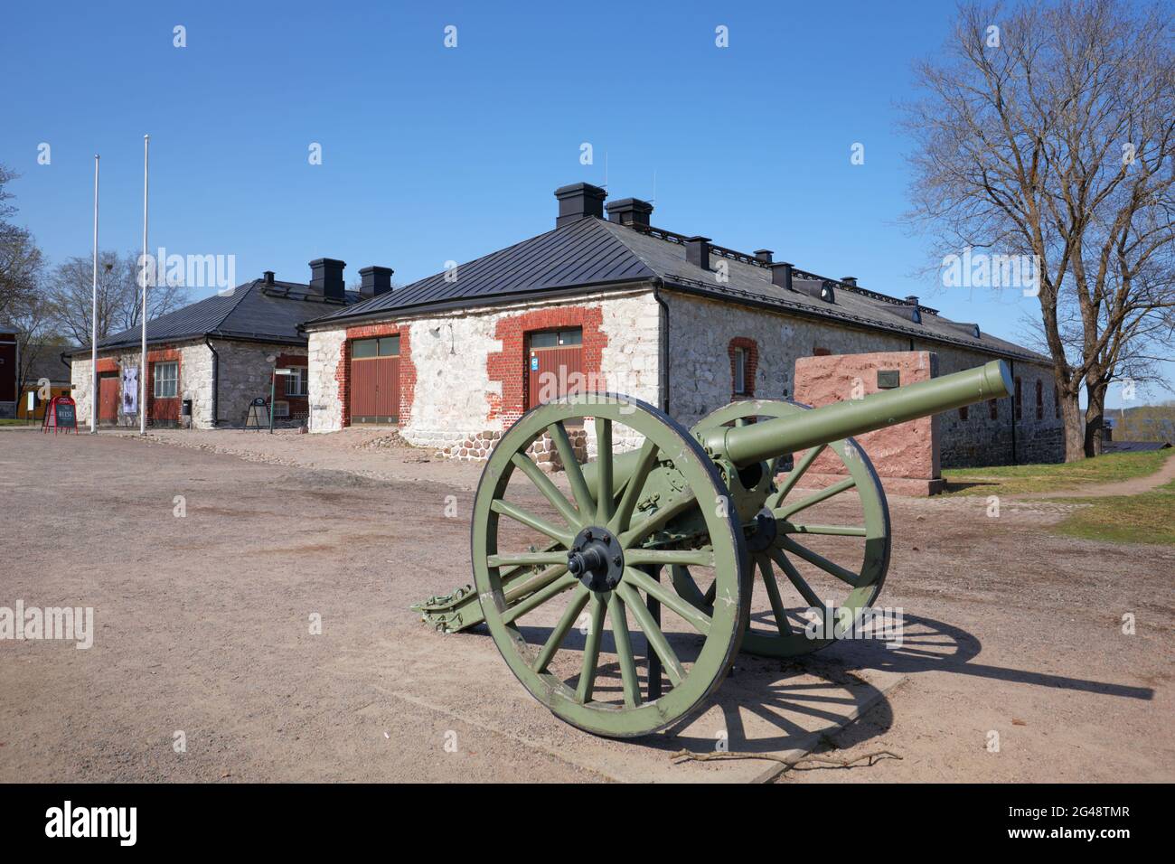 Süd-Karelien-Museum in der Festung Lappeenranta, Lappeenranta, Finnland Stockfoto