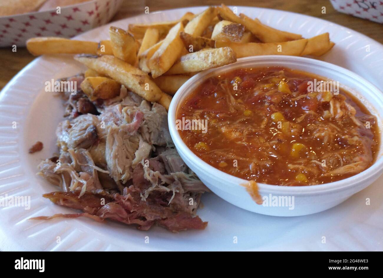 Gegrillter Schweineplatte Stockfoto