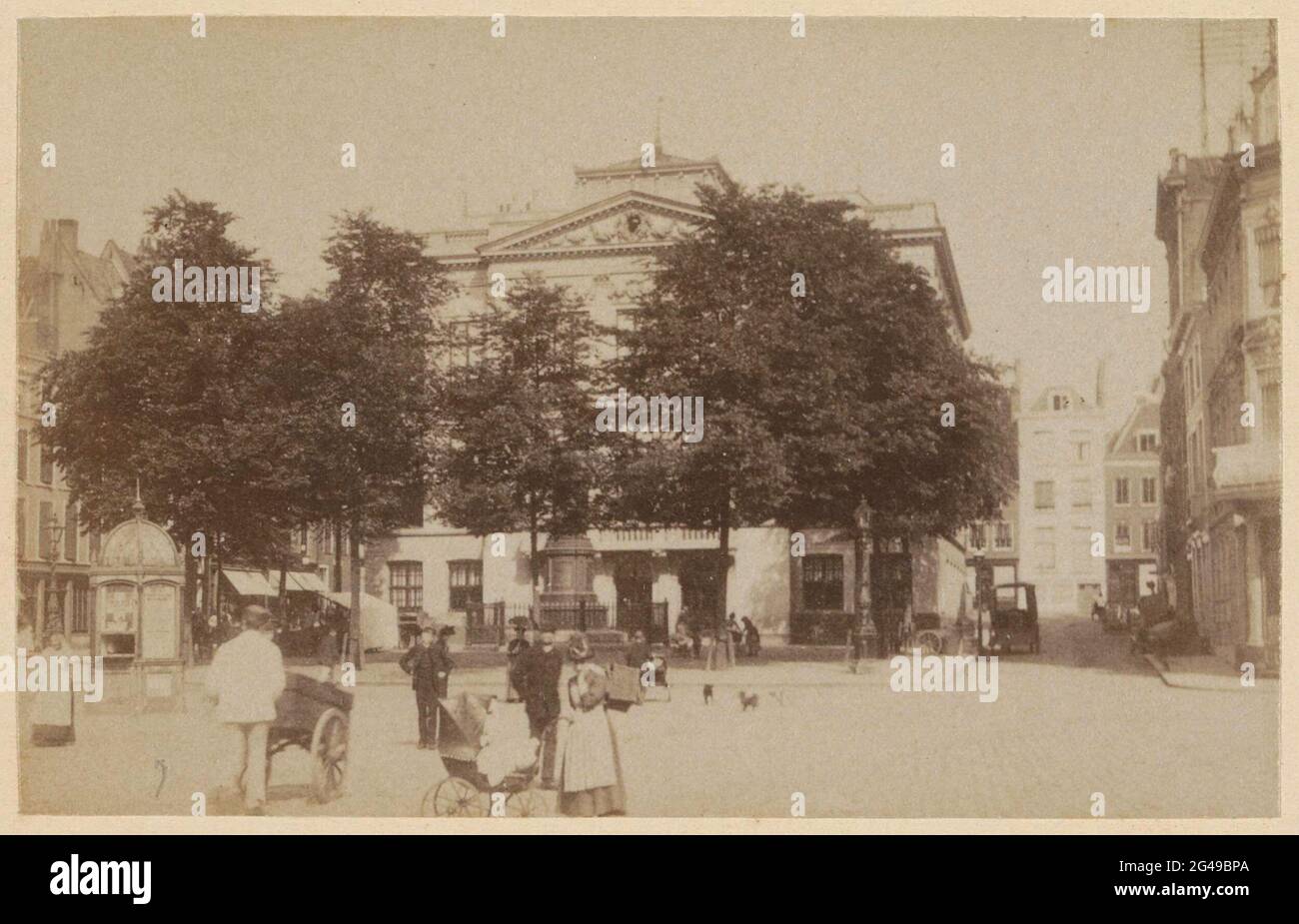 Blick auf das Museum Boymans im Schielandshuis in Rotterdam; Rotterdam. Das Boymans Museum .. Teil des Fotoalbums mit Aufnahmen von Städten in Nord- und Südholland und Utrecht. Stockfoto